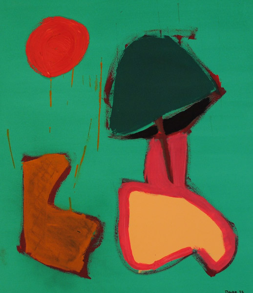 Eve of the Horseshoe Crab,2002,Oil on canvas,40 x 30 inches